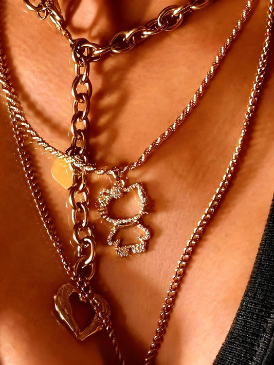 HK BLING BODY NECKLACE