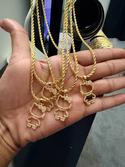 HK Bling Body Necklace
