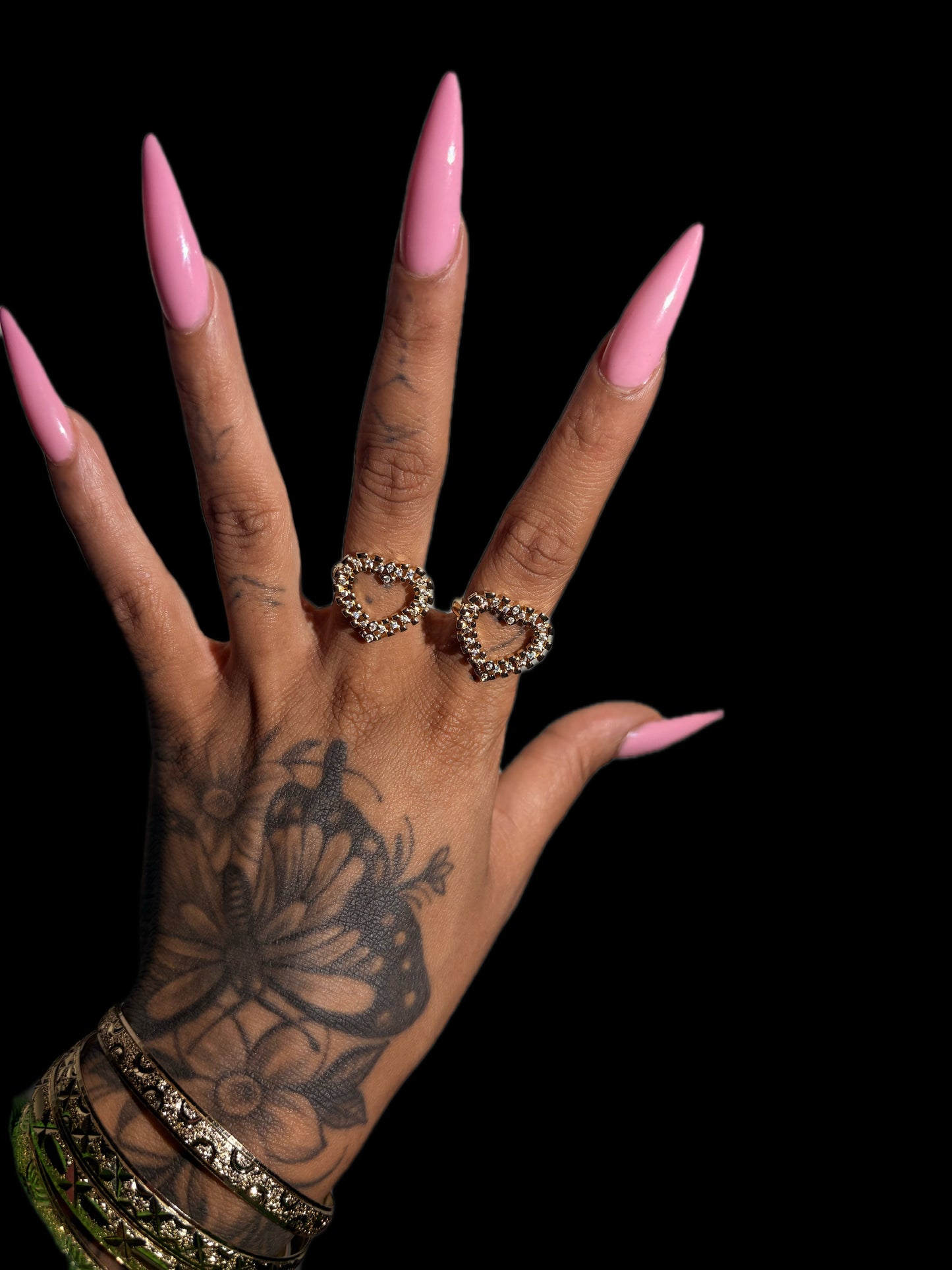 Heart Halo Ring