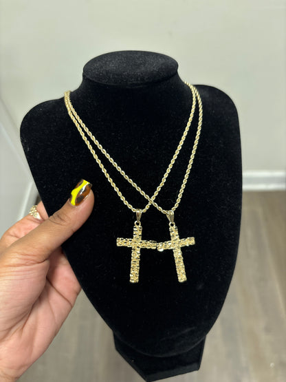 Golden Cross Necklace