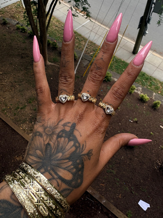 Diamond Heart Ring