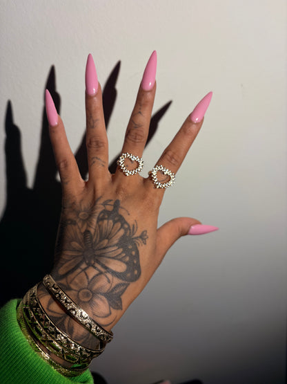 Heart Halo Ring